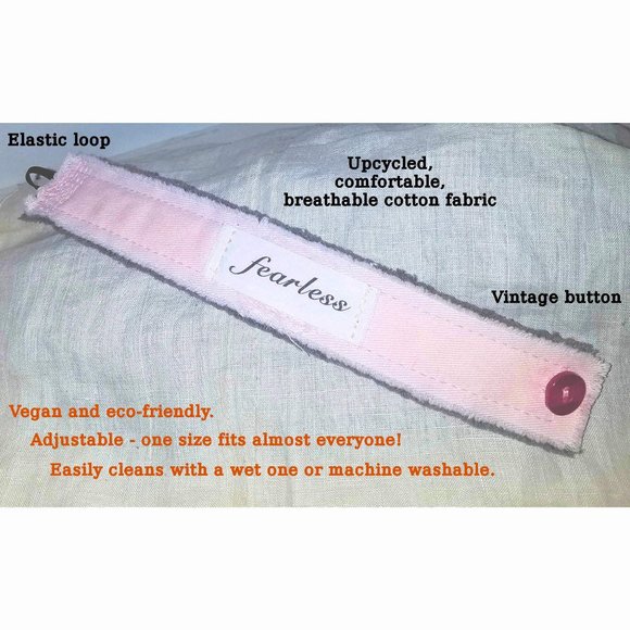 Fearless Bracelet Taylor Swift Gift No Fear Motivational Inspirational Message - Picture 2 of 11